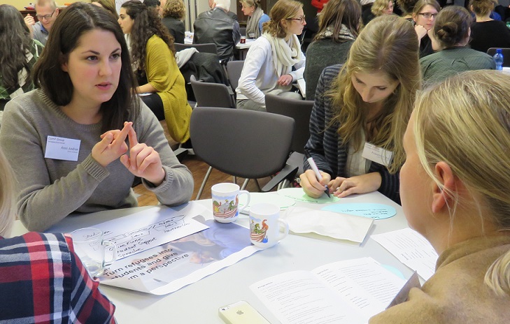 In der von CamP Group organisierten Fachtagung „Flucht und Asyl“ berieten zivilgesellschaftliche Organisationen über Lösungen und Strategien, um Geflüchteten die Integration in Deutschland zu erleichtern. (Foto: CamP Group gGmbH)